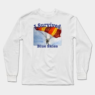 I Survived (Blue Skies) Long Sleeve T-Shirt